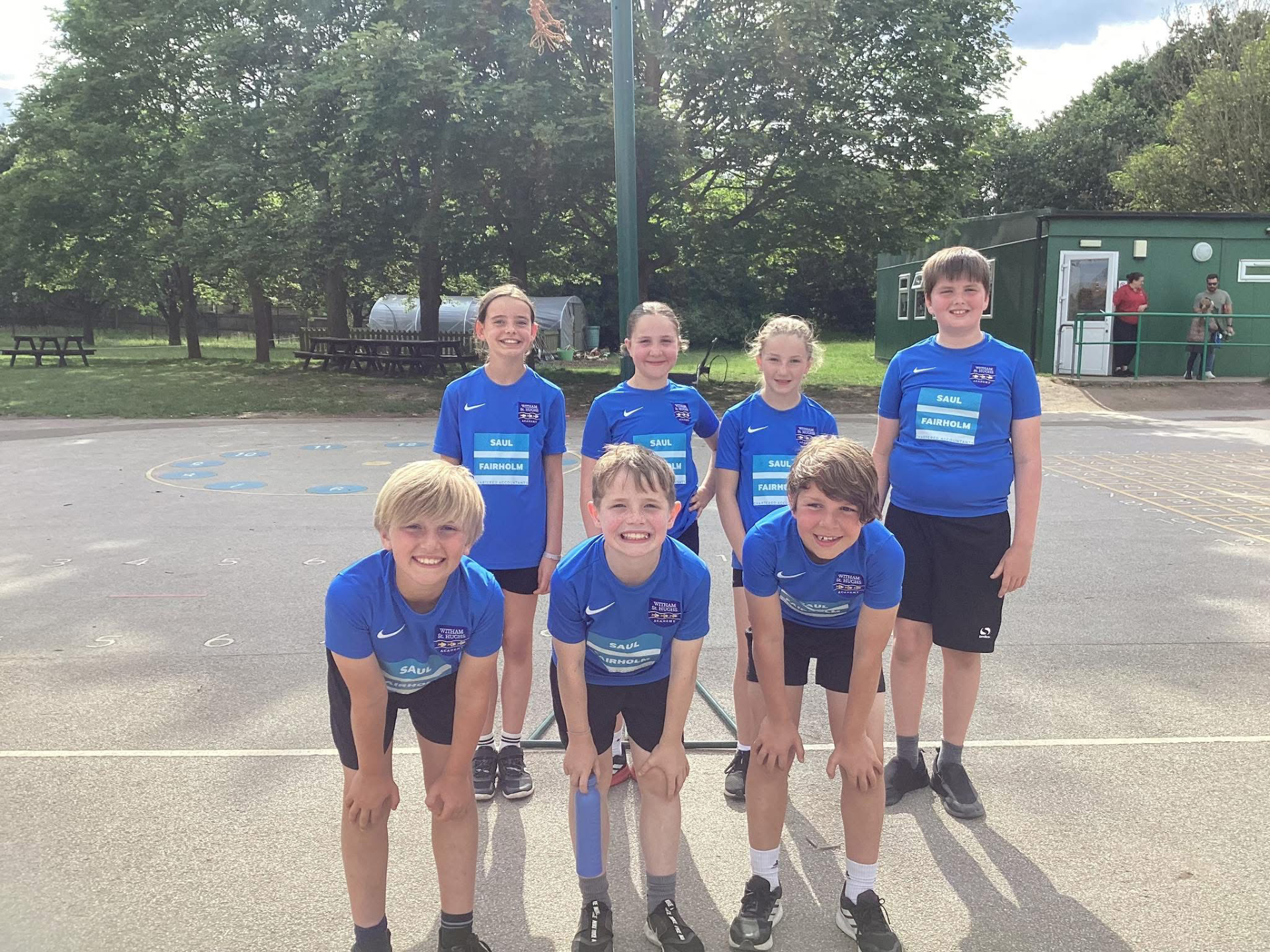 Year 5 High 5 Netball Team