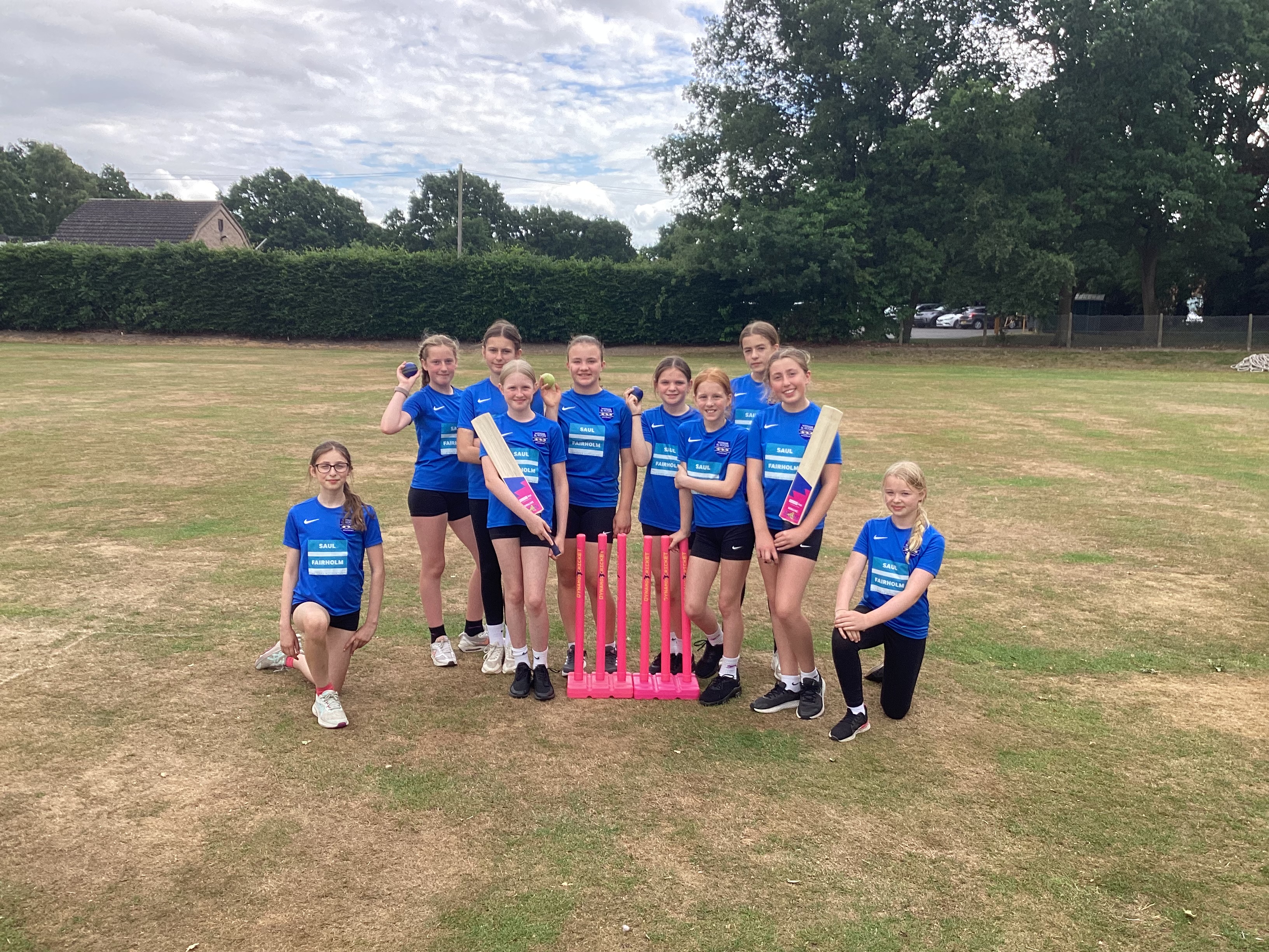 Year 6 Girls Cricket Team County Finals